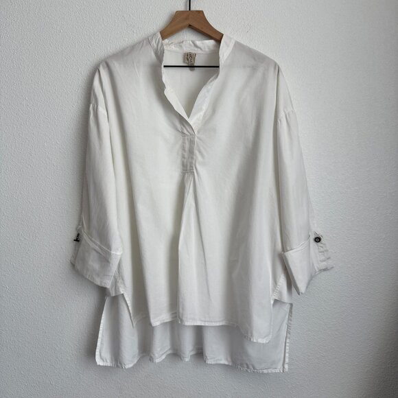 XCVI White Shirt Size 1X NWT - Picture 1 of 9